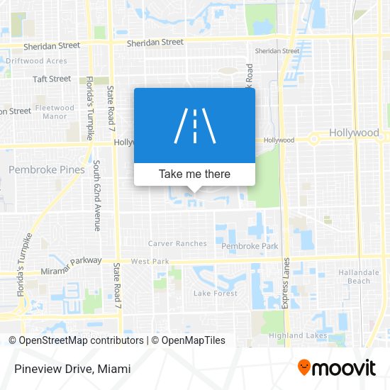 Mapa de Pineview Drive
