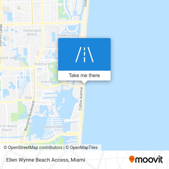 Mapa de Ellen Wynne Beach Access