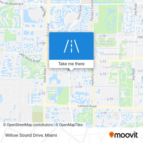 Mapa de Willow Sound Drive