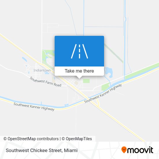 Southwest Chickee Street map