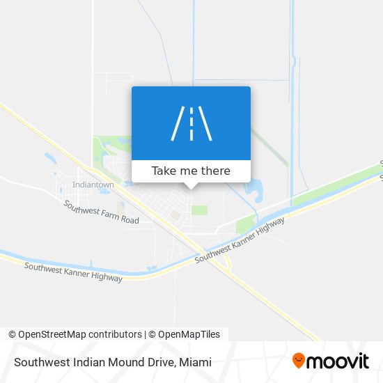 Southwest Indian Mound Drive map