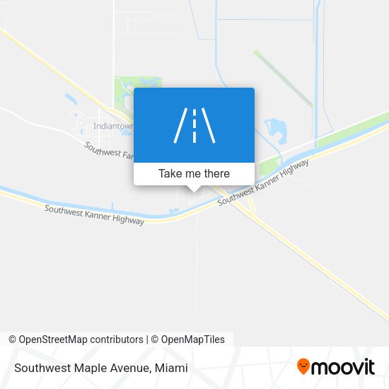 Mapa de Southwest Maple Avenue