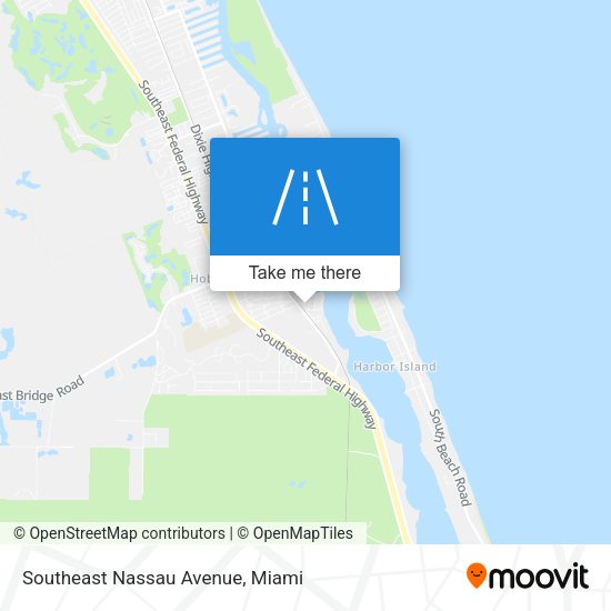 Southeast Nassau Avenue map
