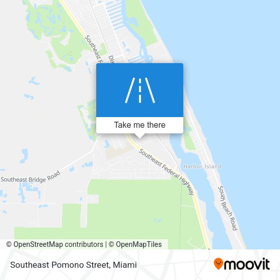 Mapa de Southeast Pomono Street