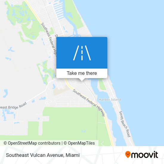 Mapa de Southeast Vulcan Avenue