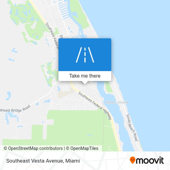 Mapa de Southeast Vesta Avenue