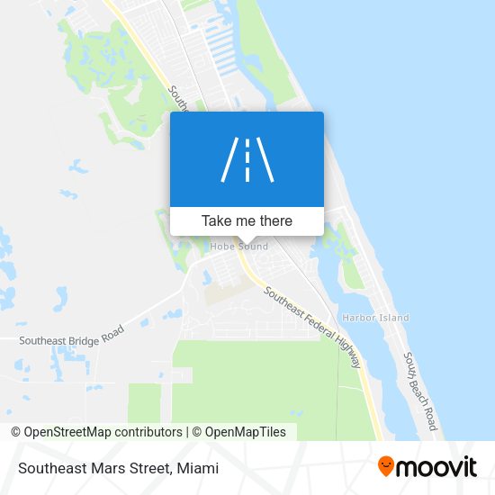 Southeast Mars Street map