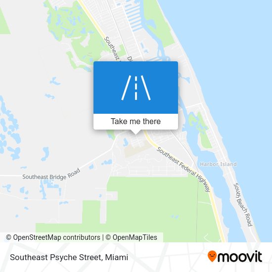 Southeast Psyche Street map