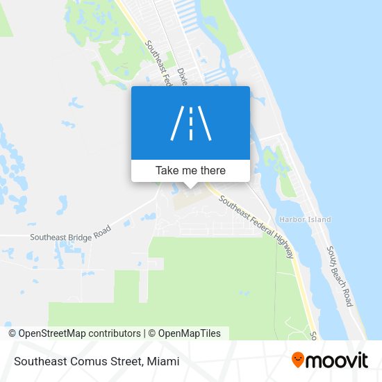 Mapa de Southeast Comus Street