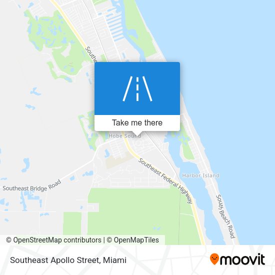 Southeast Apollo Street map