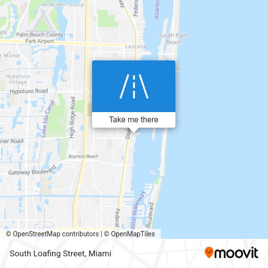 Mapa de South Loafing Street
