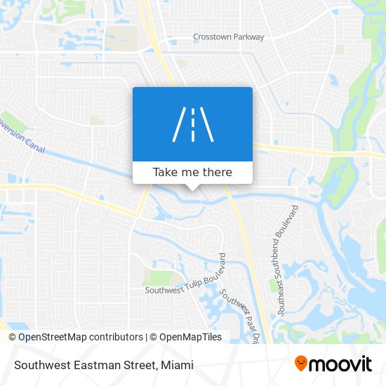 Southwest Eastman Street map