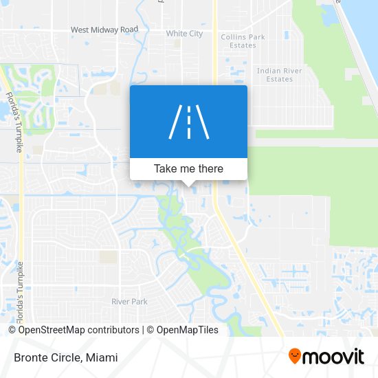 Mapa de Bronte Circle