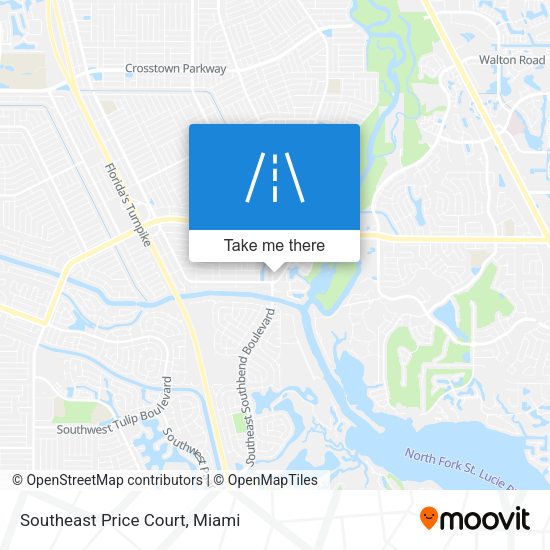 Mapa de Southeast Price Court