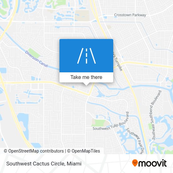 Southwest Cactus Circle map