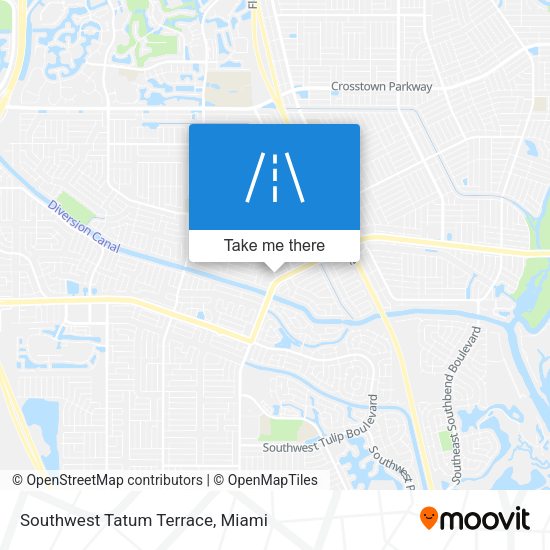 Mapa de Southwest Tatum Terrace