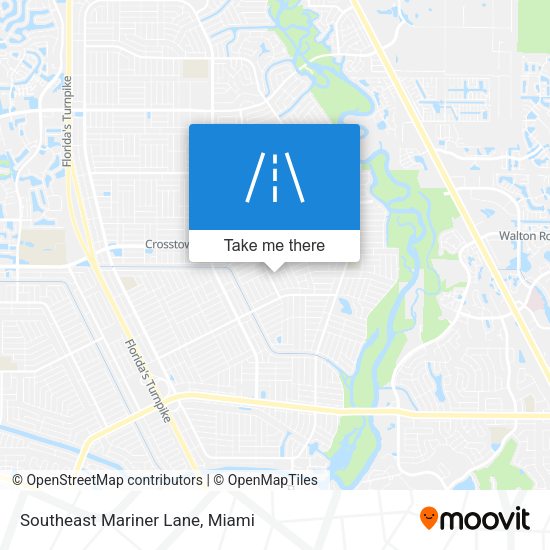 Mapa de Southeast Mariner Lane