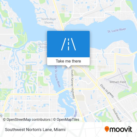 Mapa de Southwest Norton's Lane