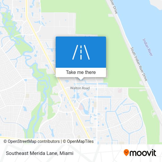 Mapa de Southeast Merida Lane