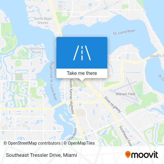 Mapa de Southeast Tressler Drive