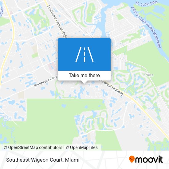 Southeast Wigeon Court map