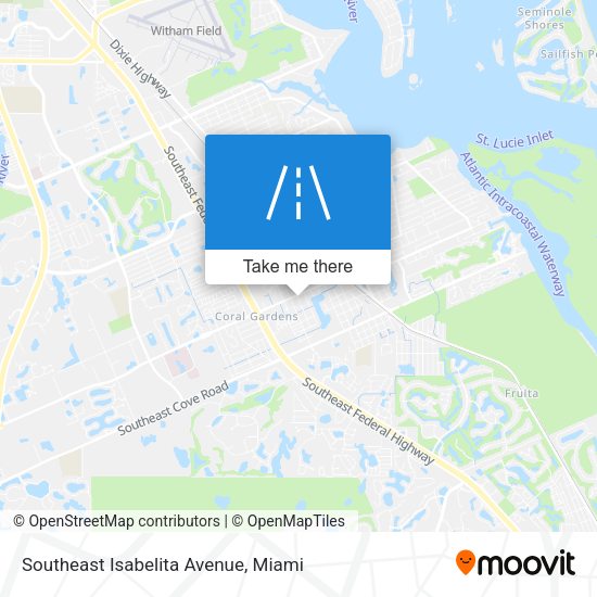 Southeast Isabelita Avenue map