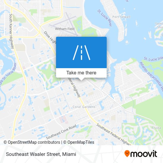 Southeast Waaler Street map