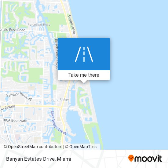 Banyan Estates Drive map