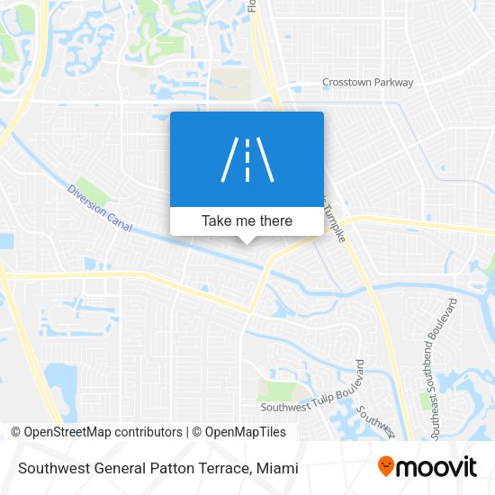 Mapa de Southwest General Patton Terrace
