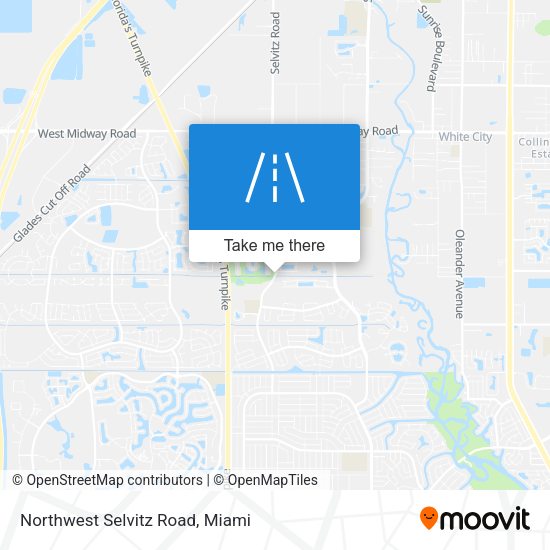 Mapa de Northwest Selvitz Road