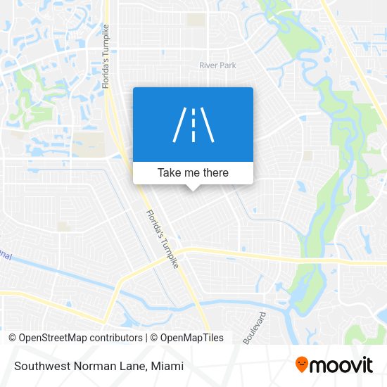 Mapa de Southwest Norman Lane
