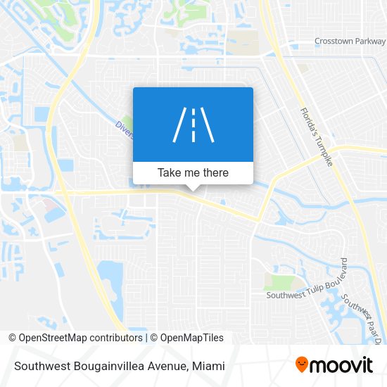 Mapa de Southwest Bougainvillea Avenue
