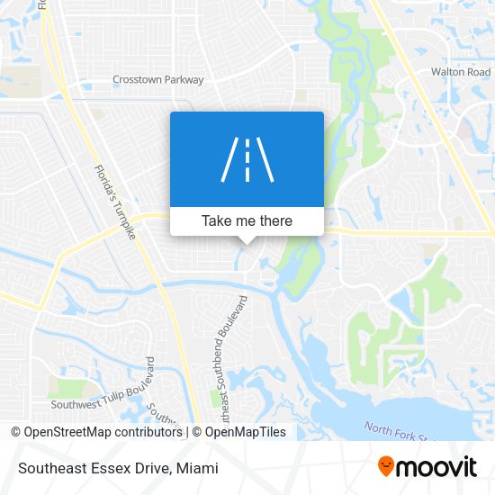 Mapa de Southeast Essex Drive