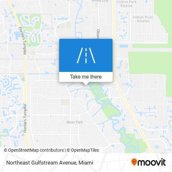 Northeast Gulfstream Avenue map