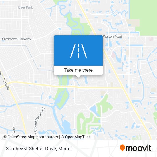 Mapa de Southeast Shelter Drive