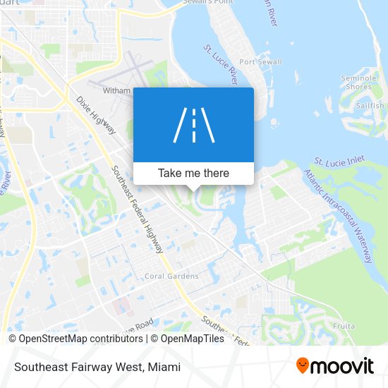 Mapa de Southeast Fairway West