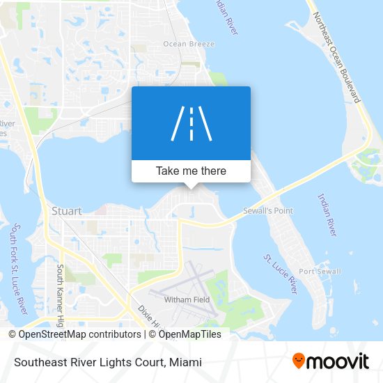 Southeast River Lights Court map