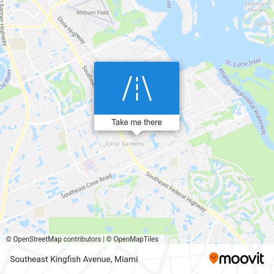 Mapa de Southeast Kingfish Avenue