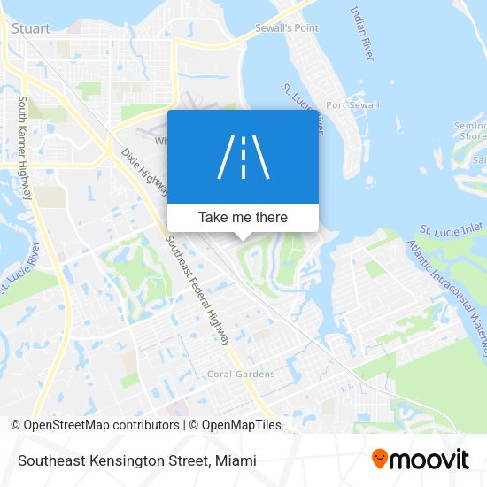 Mapa de Southeast Kensington Street