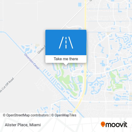 Mapa de Alister Place