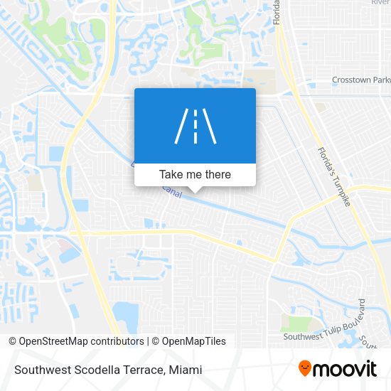 Southwest Scodella Terrace map