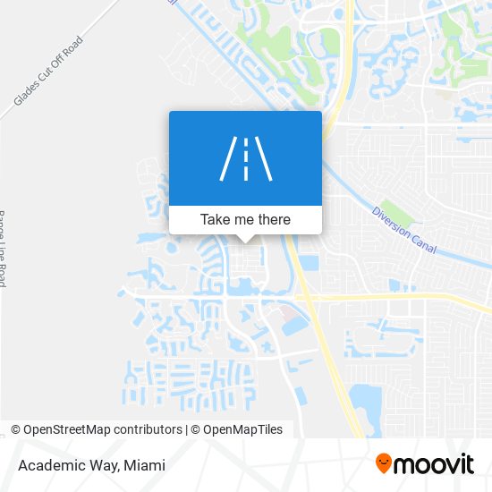 Academic Way map