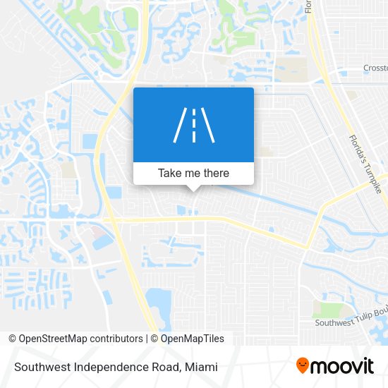 Southwest Independence Road map