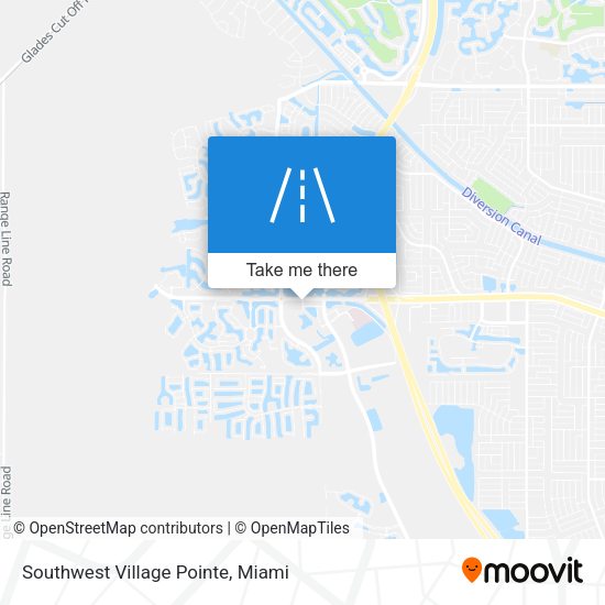 Mapa de Southwest Village Pointe