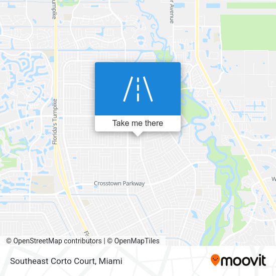 Southeast Corto Court map