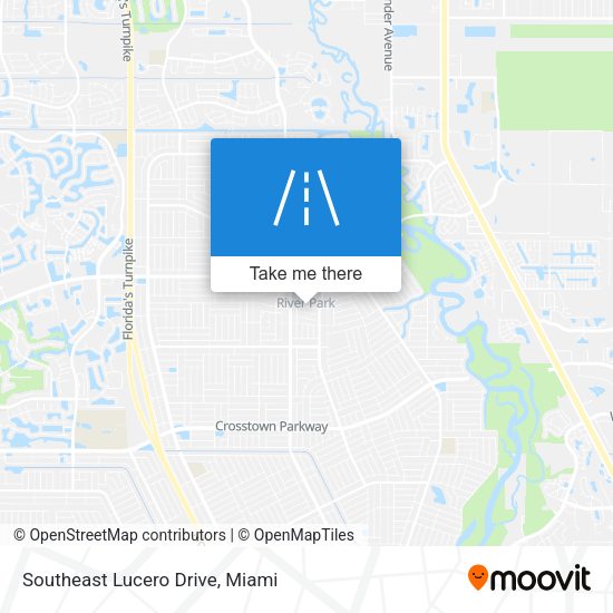 Southeast Lucero Drive map