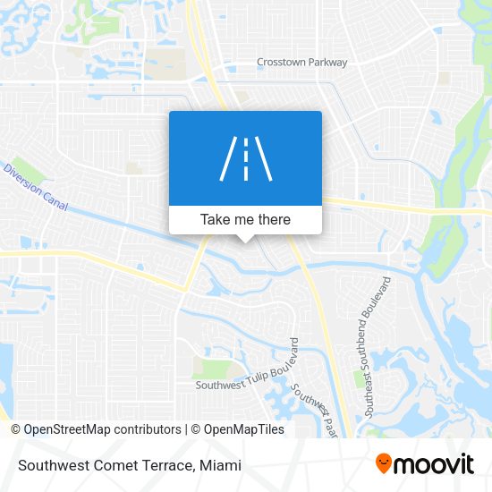 Mapa de Southwest Comet Terrace