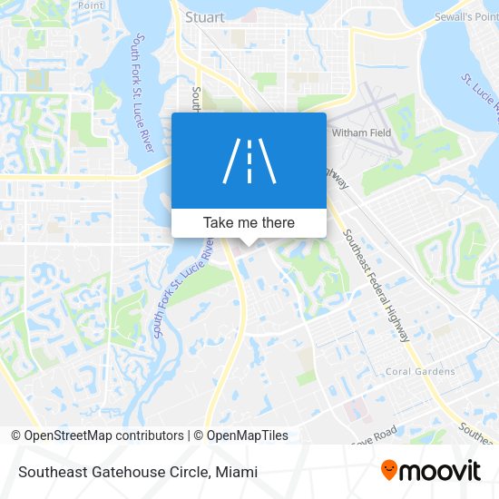 Mapa de Southeast Gatehouse Circle