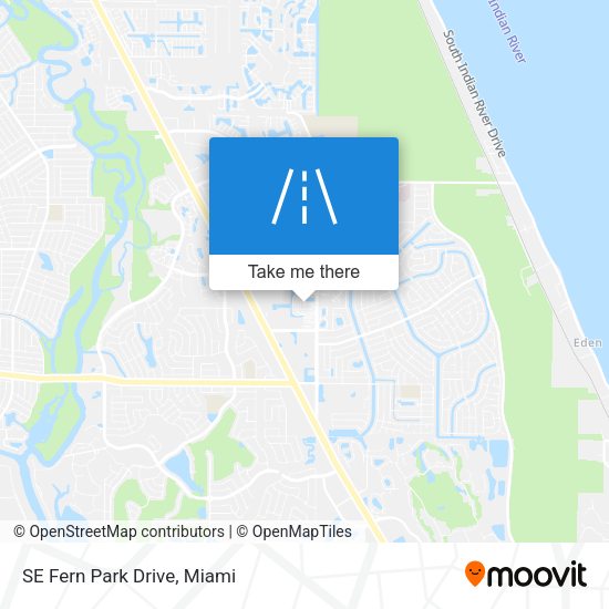 Mapa de SE Fern Park Drive
