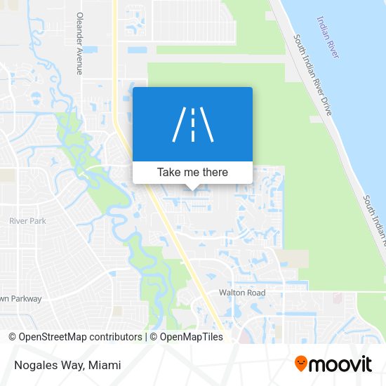 Mapa de Nogales Way